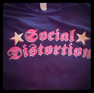 Social Distortion tour t-shirt
